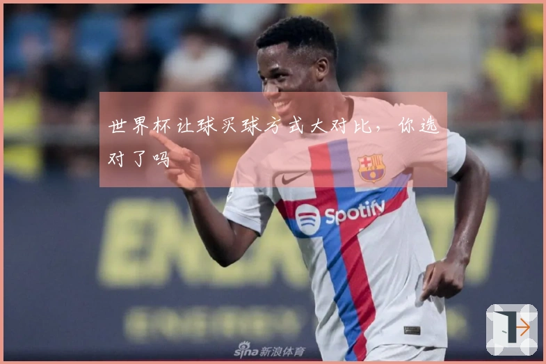 世界杯让球买球方式大对比，你选对了吗